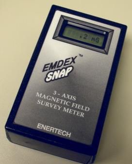 Magnetfeldmessgerät - EMDEX SNAP - EMDEX llc - mit Frequenzhub / digital / tragbar