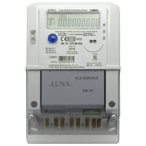 Drehstromzähler - LSM55 - Luna Elektrik - wandmontiert / RS-485 / 50 Hz