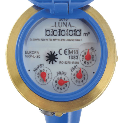 Analoger Wasserzähler -  EUROPA - Luna Elektrik