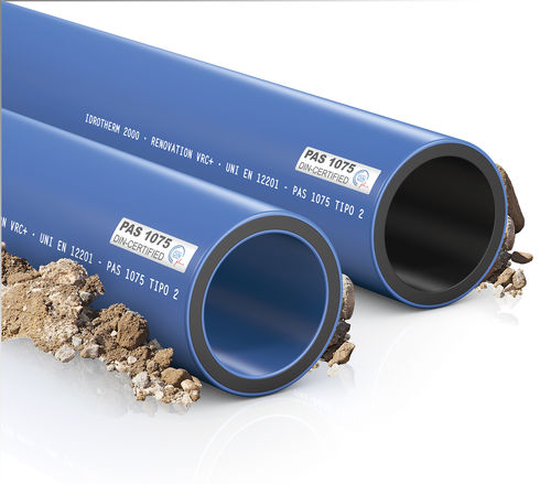 Rohr für Trinkwasser - RENOVATION VRC + - Idrotherm 2000 - Polyethylen (PE) / für Transport / für Sanitäranwendungen