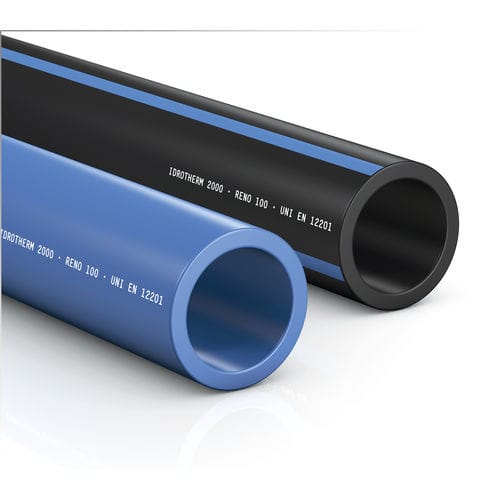 Wasserrohr - RENO 100 AND 100 BLUE - Idrotherm 2000 - Polyethylen (PE) / für Transport / für Sanitäranwendungen