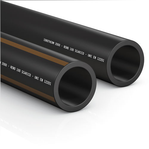 Wasserrohr - RENO 100 WASTE - Idrotherm 2000 - für Abwasser / Polyethylen (PE) / Hochdruck