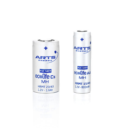 NiMH wiederaufladbare Batterie - ecolife™ series - ARTS Energy - CS-Typ / AA-Typ