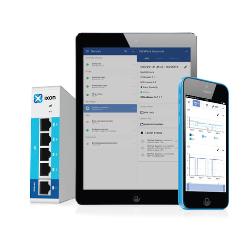 Überwachungssoftware - IXplatform - IXON bv - Reporting / zum Datenexport / Datenregistriergerät