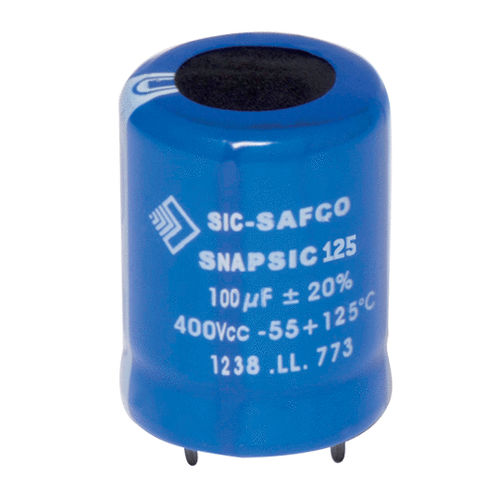Elektrolytischer Kondensator - SNAPSIC 125 - EXXELIA - zylindrisch / Filter / DC