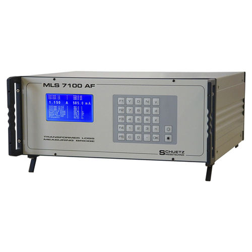 Verlust-Messinstrument - MLS 7100 - SCHUETZ - digital / Tisch / für Transformatoren
