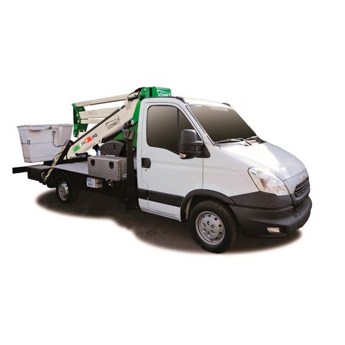 LKW-montierte Gelenkarbeitsbühne - 20 | 2 | 9 HQ - CO.ME.T. Officine - hydraulisch / für Baustelle / für Außenbereich