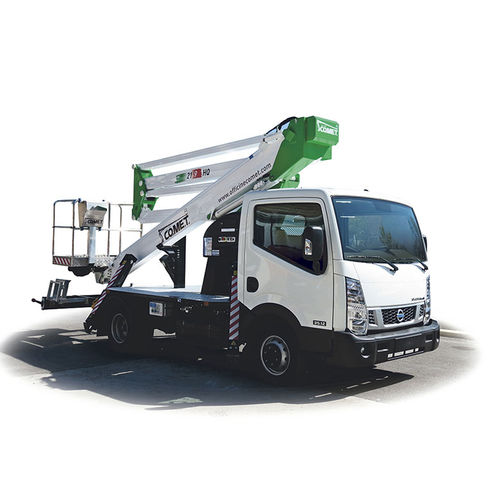 LKW-montierte Gelenkarbeitsbühne - 21 | 2 | 9 HQ - CO.ME.T. Officine - hydraulisch / für Baustelle / für Außenbereich