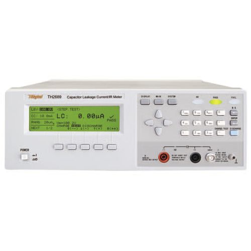 Isolierwiderstandstester - TH2689 - Changzhou Tonghui Electronic Co., Ltd. - Ableitstrom / Kapazität / Kondensatoren