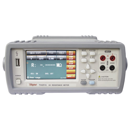 Digitales Ohmmeter - TH2516 - Changzhou Tonghui Electronic Co., Ltd. - tragbar / mit niedrigem Widerstand / Hochspannung