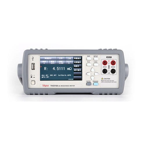 Digitales Ohmmeter - TH2516A - Changzhou Tonghui Electronic Co., Ltd. - Tisch / mit niedrigem Widerstand / 4-Leiter