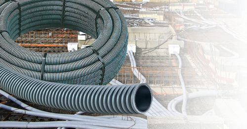 Schutzrohr - STABIL TWIN-PEX  - Stabilplastic SPA - für Heizungen / für Sanitäranwendungen / doppelwandig