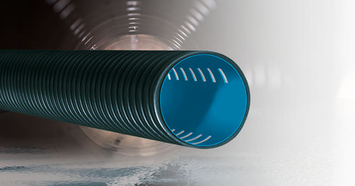 Rohr / Polyethylen (PE) - StabilTWIN DREN SN series - Stabilplastic SPA - für Transport / für Gebäude / glatt