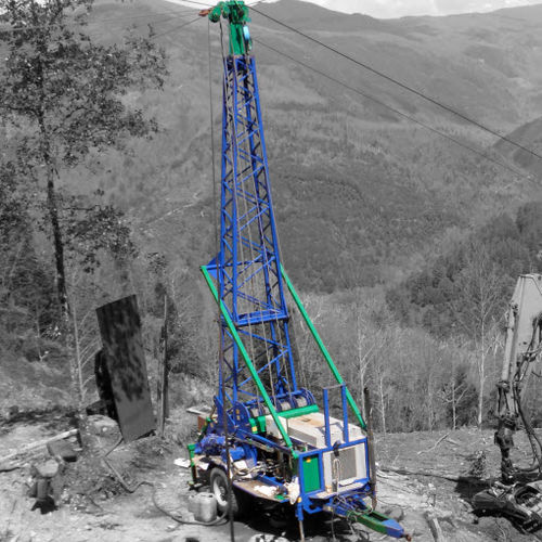 Mastkabel / Zum Rücken in Hanglagen und Gefällen - TG 500 CE - greifenberg teleferiche - anhängermontiert