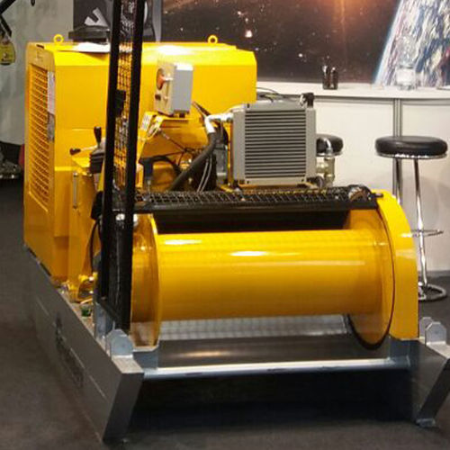 Hydraulische Winde - VFE 1200 - greifenberg teleferiche - mit Verbrennungsmotor / Drahtseil / für Hubanwendungen