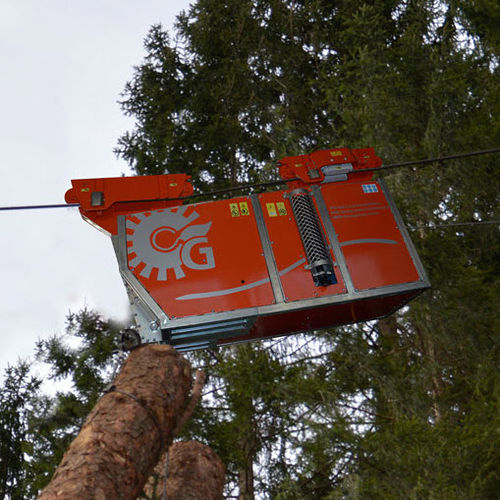 Motorisierter Laufwagen - Crg 15, Crg 25 - greifenberg teleferiche - für Seilzug-Förderanlage
