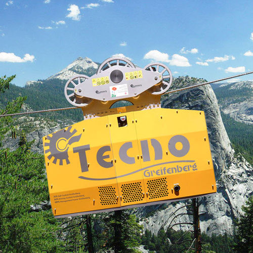 Motorisierter Laufwagen - Tecno power - greifenberg teleferiche - Zum Rücken in Hanglagen und Gefällen