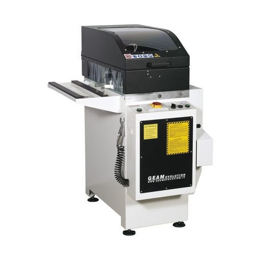 Ausklinkfräse für Aluminium - PIRANHA A - geam evolution srl - mit variablem Winkel / pneumatisch / für Profile