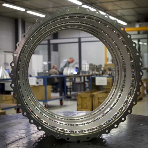 Wasserstrahlschneiden - Mecachrome - Titan / Edelstahl / für Blech