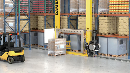 Regalbediengerät für Schranksysteme - Dambach Lagersysteme GmbH & Co. KG - für Lagerhallen