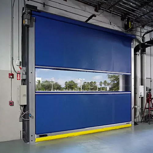 Schnelllauftor - RRD-STD - Shanghai Kenvo Door Co., Ltd - Roll / Aluminium / galvanisiertem Stahl