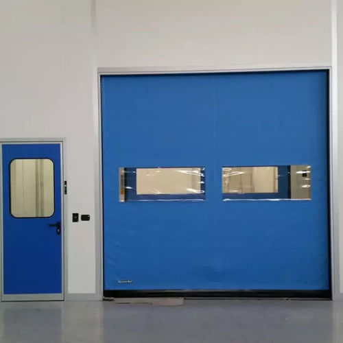 Rolltor - RRD-ZIP - Shanghai Kenvo Door Co., Ltd - Edelstahl / Aluminium / galvanisiertem Stahl