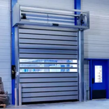 Spiraltor - RRD-Alu - Shanghai Kenvo Door Co., Ltd - Aluminium / Industrie / für den Innenbereich