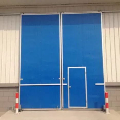Schiebetür - Shanghai Kenvo Door Co., Ltd - Stahl / Industrie / für Außenbereich
