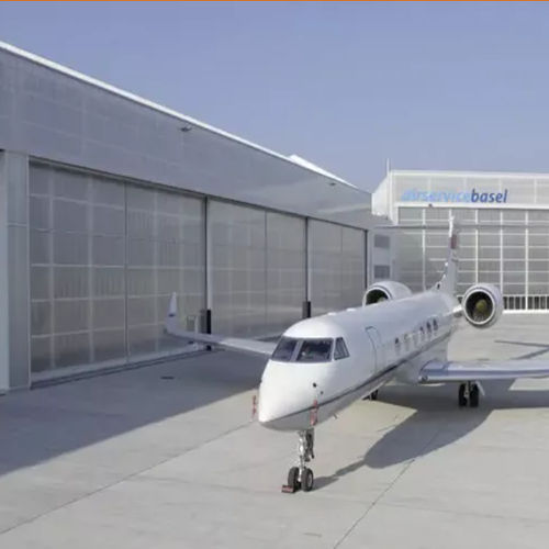 Hangartor - Shanghai Kenvo Door Co., Ltd - Schiebe / Stahl / galvanisiertem Stahl