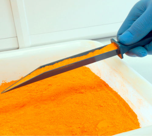 Pulver-Probennehmer - V-Spatula - Sampling Systems Ltd - für Granulat / für Feststoffe / Einzelpunkt