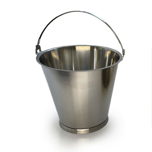 Metallkübel - A826-12 - Sampling Systems Ltd - rund / mit Griff / für die Pharmaindustrie