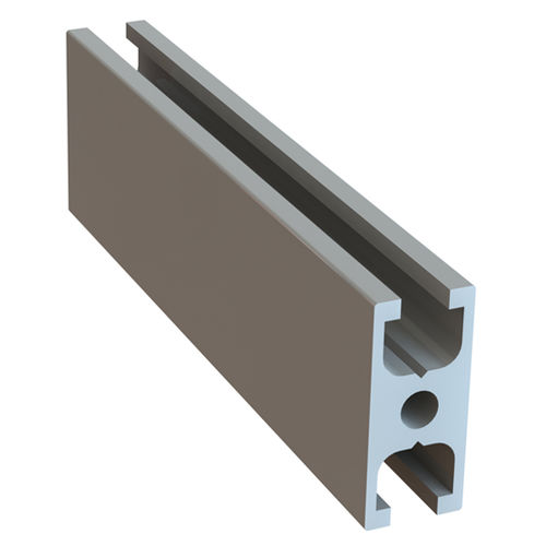 Profil / anodisiertes Aluminium - 1.01.02.0108 - Milper sas - H-Profil / für Industrieanwendungen