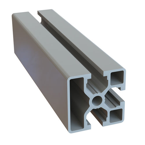 Profil / anodisiertes Aluminium - 1.01.02.0098 - Milper sas - gerillt / für Bauanwendungen