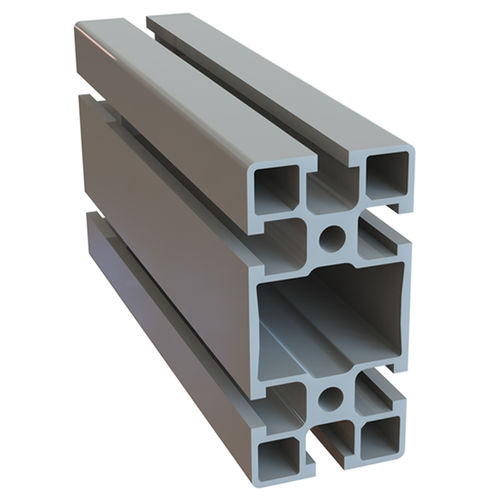 Aluminiumprofil - 1.01.02.0008 - Milper sas - gerillt / für Bauanwendungen