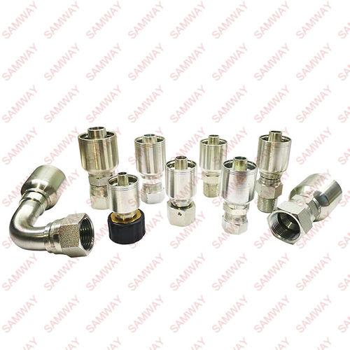 Hydraulikanschluss - OnePiece - WUXI SAMWAY CO.,LTD - Einschraub / 90°-Winkel / rostfrei