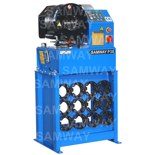 Hydraulikschlauchpresse - P38D - WUXI SAMWAY CO.,LTD - automatisch / PLC-gesteuert / mit großem Fassungsvermögen