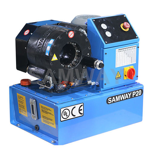 Schlauchpresse - P20 - WUXI SAMWAY CO.,LTD - für Hydraulikschläuche / vollautomatisch / hydraulisch