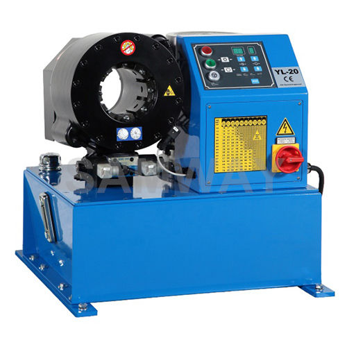 Hydraulikschlauchpresse - YL20 - WUXI SAMWAY CO.,LTD - automatisch / PLC-gesteuert