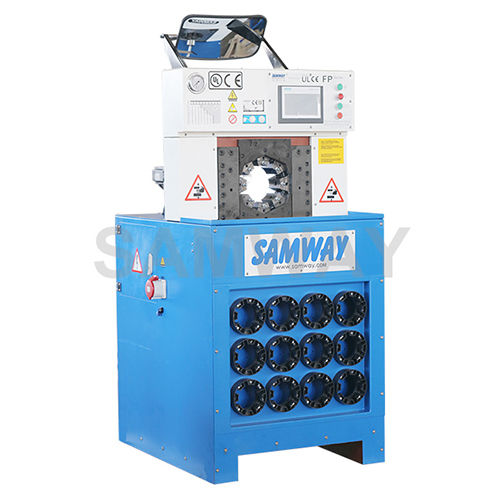 Hydraulikschlauchpresse - FP145 - WUXI SAMWAY CO.,LTD - automatisch / PLC-gesteuert