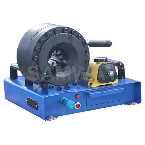 Crimpmaschine für Winkelverschraubungen - P16HP ELBOW - WUXI SAMWAY CO.,LTD - für Hydraulikschläuche / manuell / hydraulisch