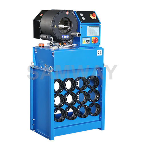 Hydraulikschlauchpresse - P38Q - WUXI SAMWAY CO.,LTD - vollautomatisch / pedalbetrieben / tragbar