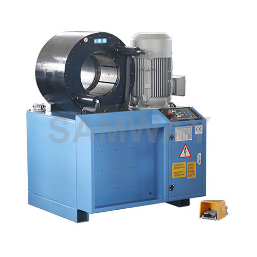 Hydraulikschlauchpresse - P320 - WUXI SAMWAY CO.,LTD - vollautomatisch / elektrohydraulisch / pedalbetrieben