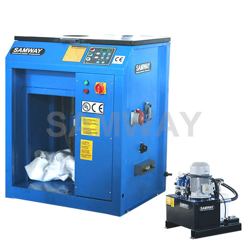 Crimpmaschine für Muttern - NC50 - WUXI SAMWAY CO.,LTD - automatisch / hydraulisch / PLC-gesteuert
