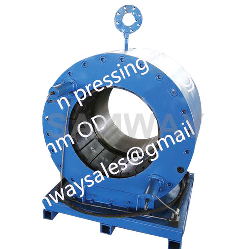 Hydraulikschlauchpresse - S500 - WUXI SAMWAY CO.,LTD - vollautomatisch / hydraulisch / mit großer Öffnung