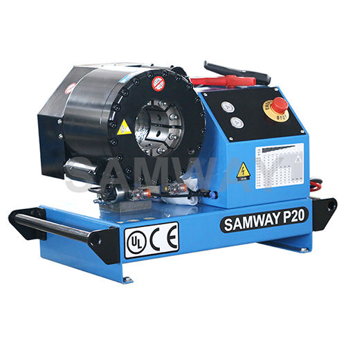 Hydraulikschlauchpresse - P20X - WUXI SAMWAY CO.,LTD - automatisch / elektrohydraulisch / kompakt