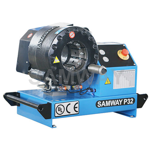 Hydraulikschlauchpresse - P32X - WUXI SAMWAY CO.,LTD - automatisch / elektrohydraulisch / kompakt