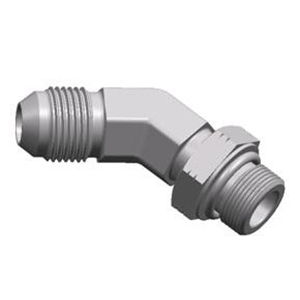 Hydraulikanschluss - S1JO4-OG JIC series  - WUXI SAMWAY CO.,LTD - Gewinde / 45°-Winkel / außen/außen
