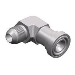 90°-Winkel-Anschluss - S1JFS9 JIC series - WUXI SAMWAY CO.,LTD - hydraulisch / Gewinde / Flansch