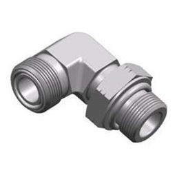 Hydraulikanschluss - S1FO9-OG JIC series - WUXI SAMWAY CO.,LTD - Gewinde / 90°-Winkel / außen/außen
