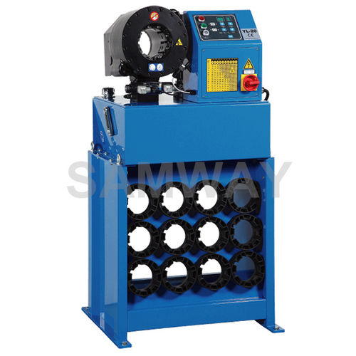 Schlauchpresse - YL20S - WUXI SAMWAY CO.,LTD - automatisch / hydraulisch / pedalbetrieben